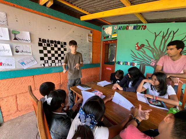 Enseñar ingles voluntariado 2026